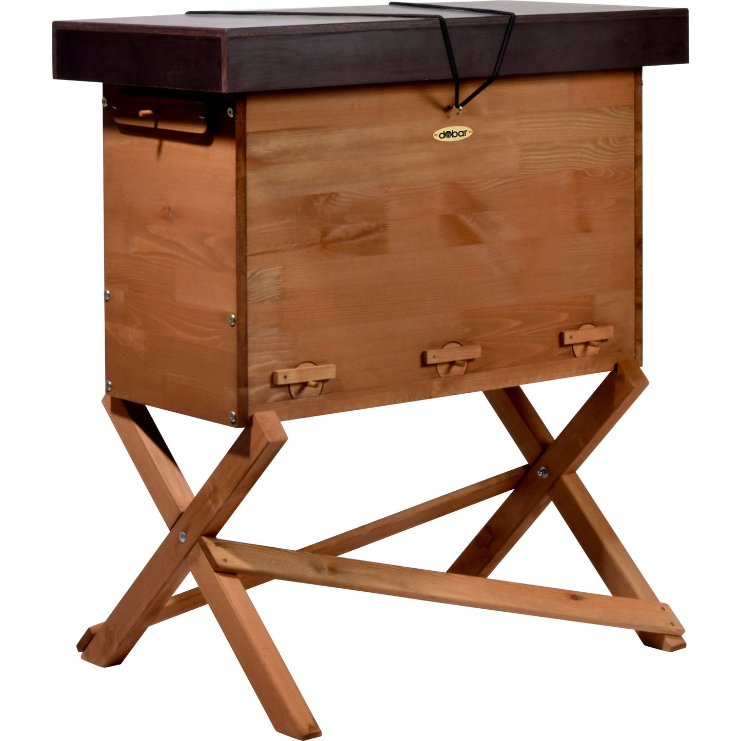 Nachhaltige Einraumbeute aus Waldkiefer-Vollholz für artgerechte Bienenhaltung