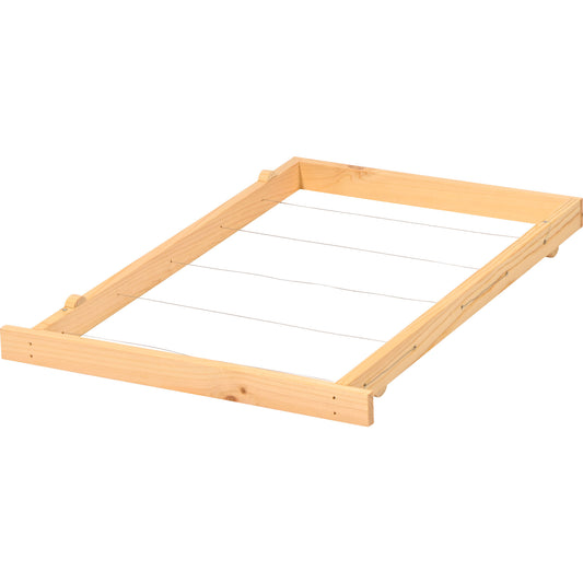 Bienenrähmchen aus Kiefern- und Buchenholz mit waagerechter Verdrahtung