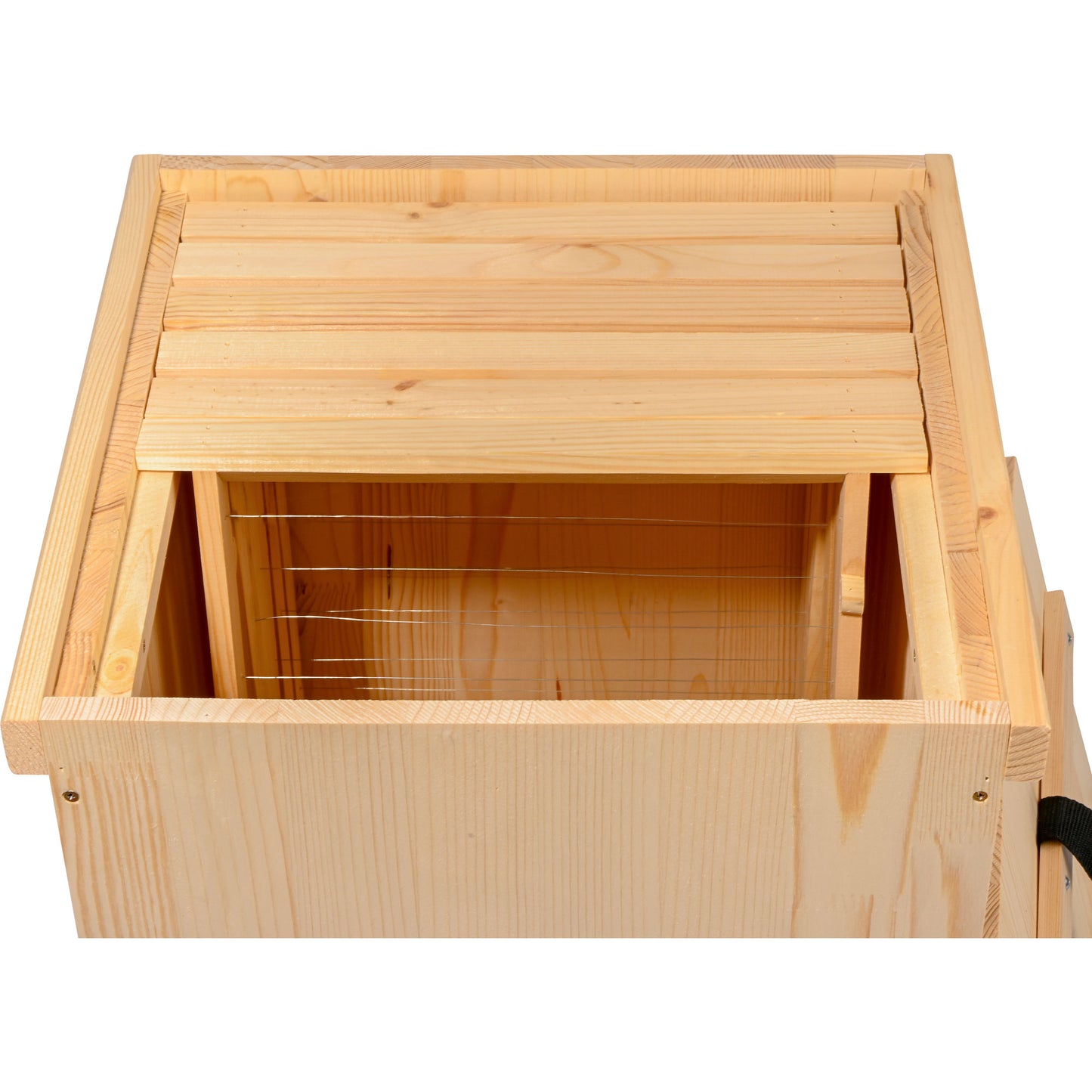 Langlebiges Bienenrähmchen aus Holz mit verstärktem Draht und Abstandshaltern