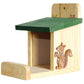 Art. 22219e - Eichhörnchen-Futterstation mit Futtersilo | Grün