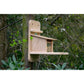 Art. 22240e - Design Eichhörnchen-Futterstation "Premium" aus Eichenholz