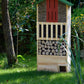 Art. 22696FSCe - XXL Insektenhotel-Wand mit integriertem Igelhaus