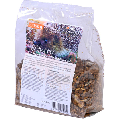 Nährstoffreiche Igelfuttermischung mit hohem Rohprotein- und Rohfettgehalt
