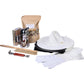 Art. 28336e - Praktisches Imker-Starter-Set mit 6 Teilen - Zubehör für den Imkereibedarf - Smoker & Räucher-Mix